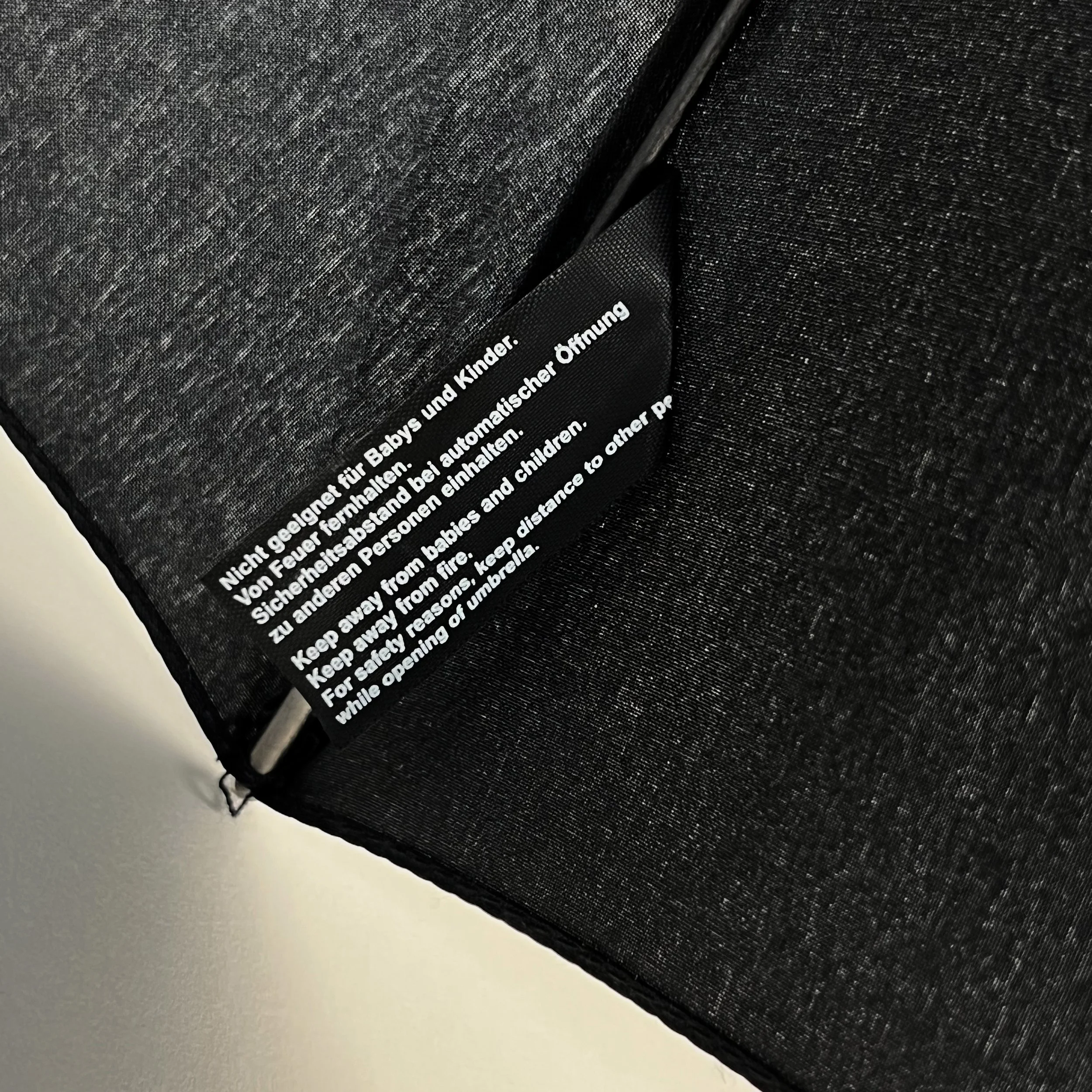 Audemars Piguet AP Black Automatic Folding Umbrella Luxury Travel